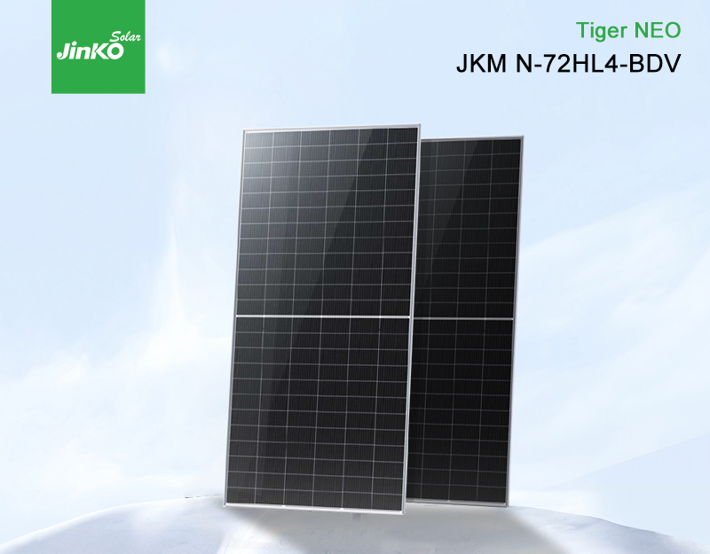 Módulo solar tipo N Jinko 580w 590w 