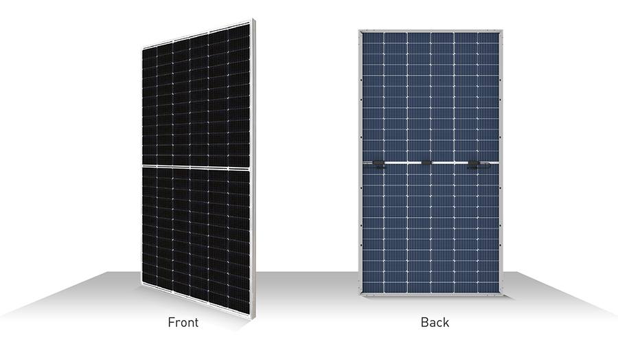 Panel solar bifacial JA solar tipo N 580w 575w 