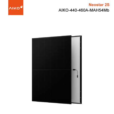 Aiko Solar Residential Neostar Series 2S N-Type ABC Cell 450 Watt 460W 465W 470W Paneles solares completamente negros