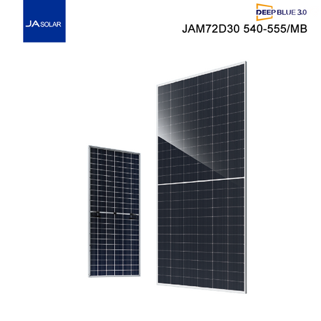 Panel solar bifacial JA Solar 530W 535W 540W 545W 550W Doble vidrio