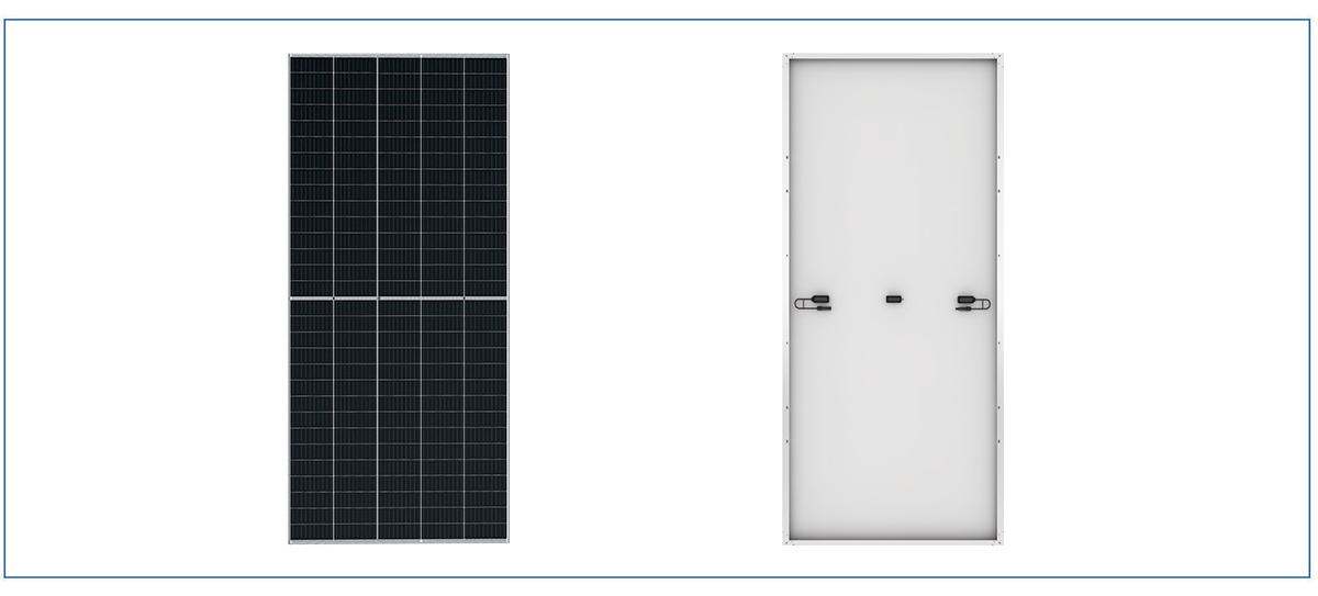 Trina Panel solar 500W 150 Paneles de células solares