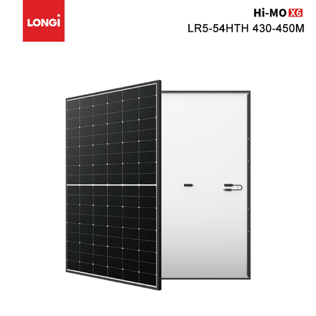 Panel solar Longi Solar Hi-MO X6 54 HPBC 450W 445 440W 430W