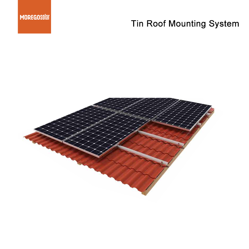 Sistema de montaje de paneles solares con estructura fotovoltaica de aleación de aluminio Moregosolar