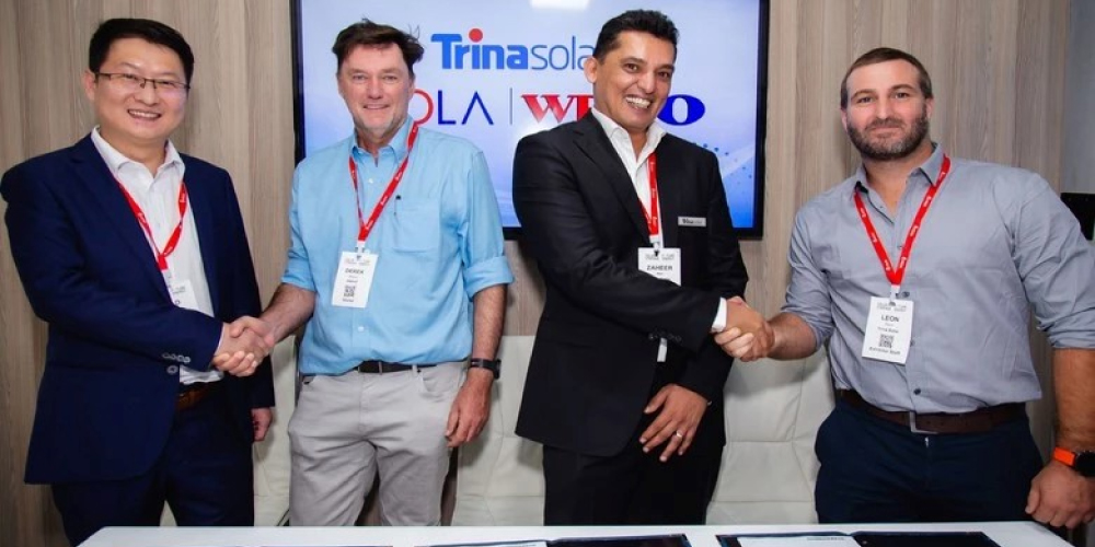 Trina Solar firma dos acuerdos importantes seguidos