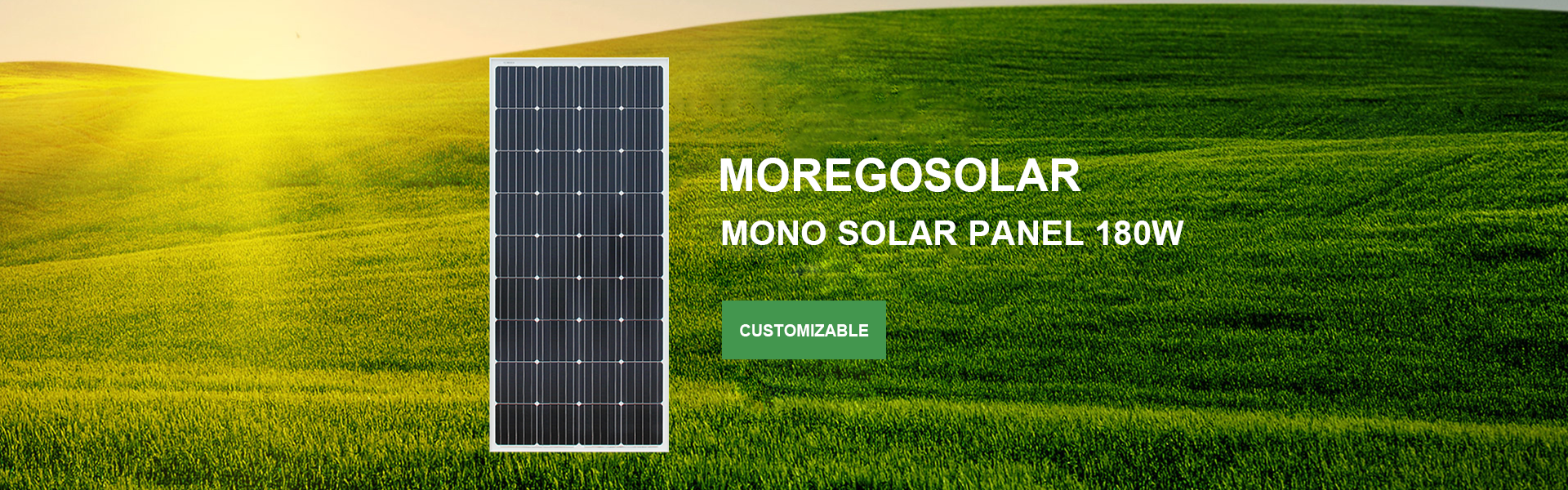 Panel solar monocrystalline 180W 160W 150W 200W