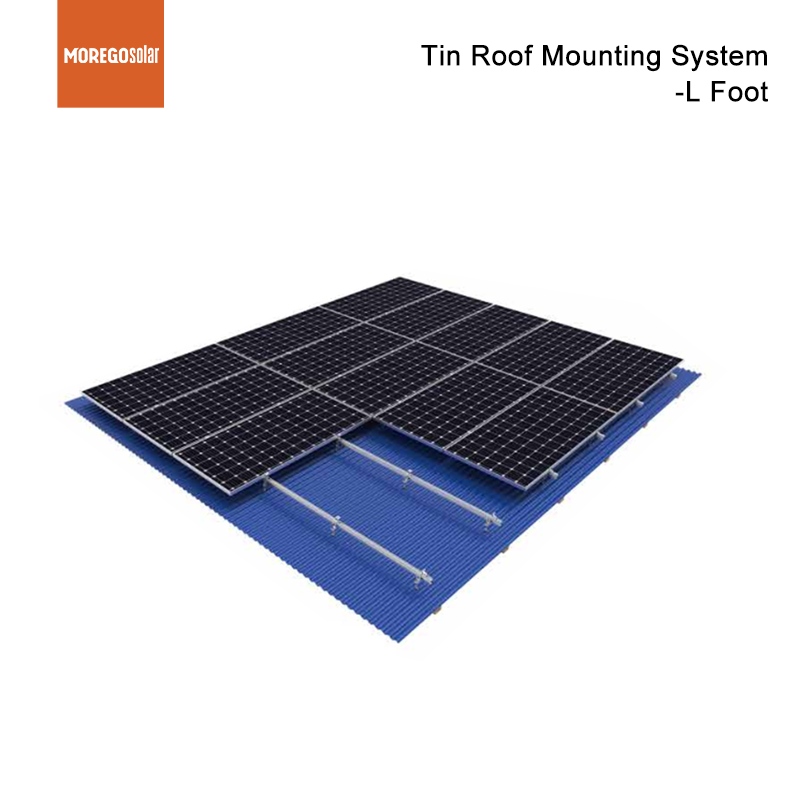 Sistema de montaje de paneles solares con estructura fotovoltaica de aleación de aluminio Moregosolar