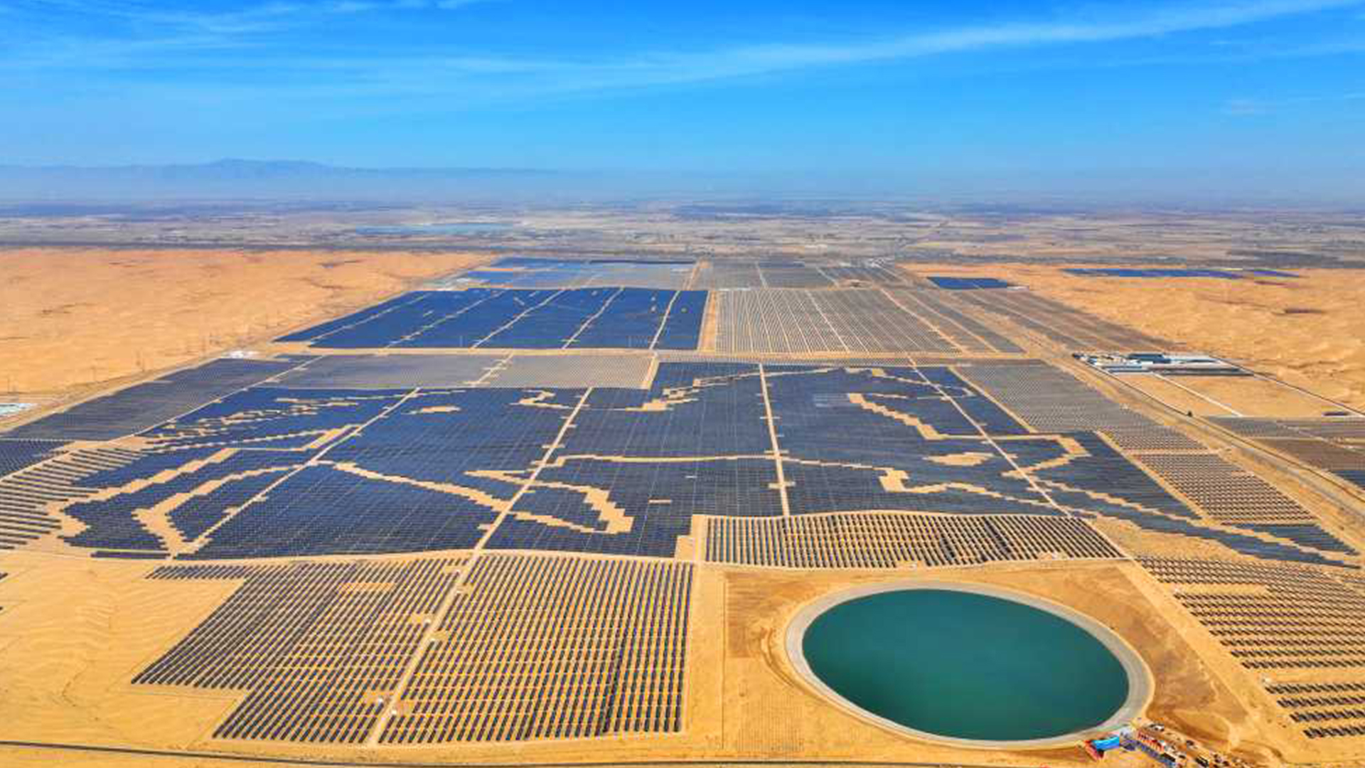 %22Horse%22 Estación de energía solar en la ciudad de Ordos