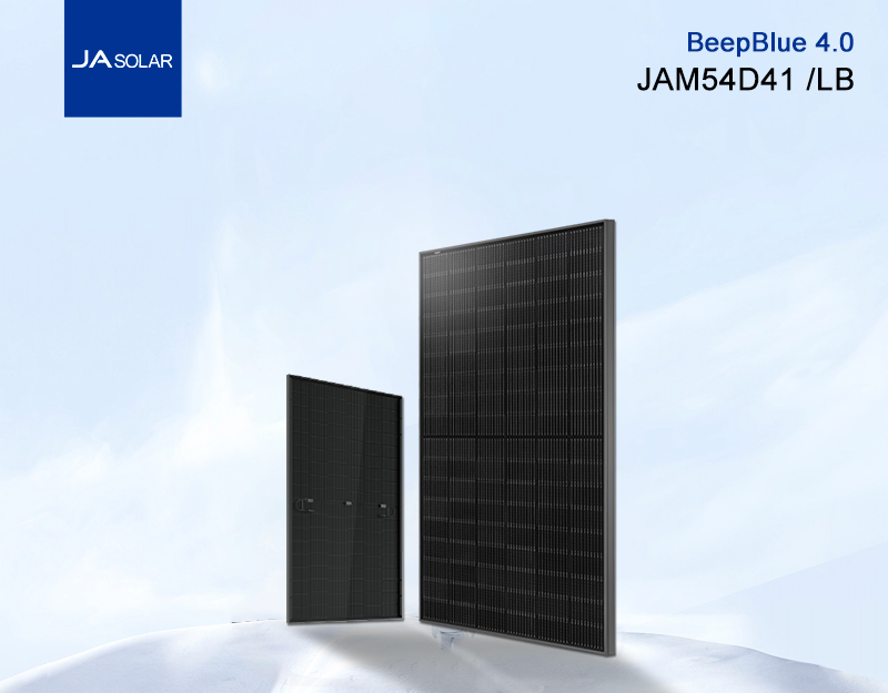 Panel solar bifacial JA 440w