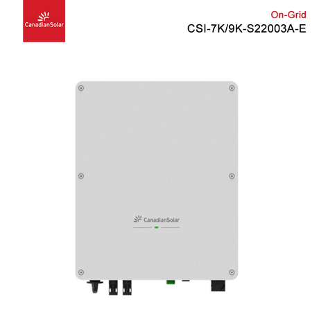 Inversores canadienses conexión a red 5KW 7KW 9KW inversor solar monofásico