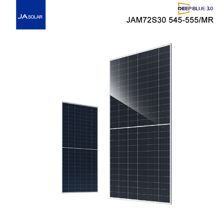 JA Solar MBB 9BB Panel solar de media celda 550W 555W 540W 545W Paneles de energía solar