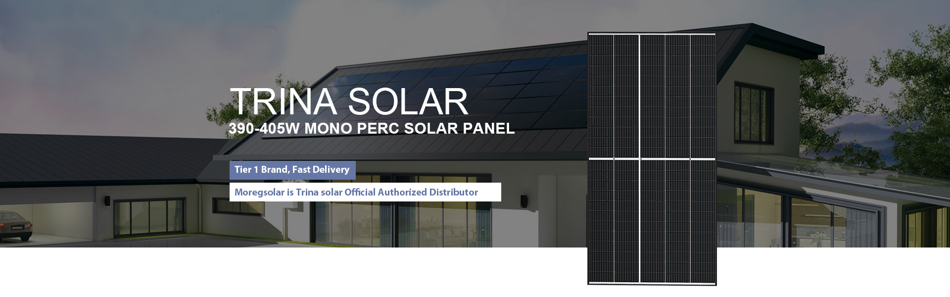 Trina Panel de vértices solar 400W 405W Paneles PV Precio